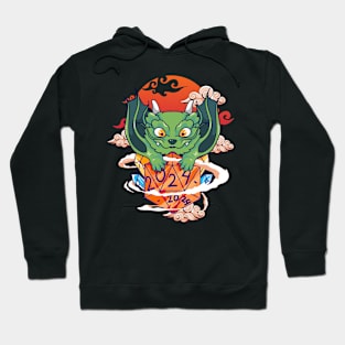 Chinese New Year 2024 Year of The Dragon Dice Hoodie